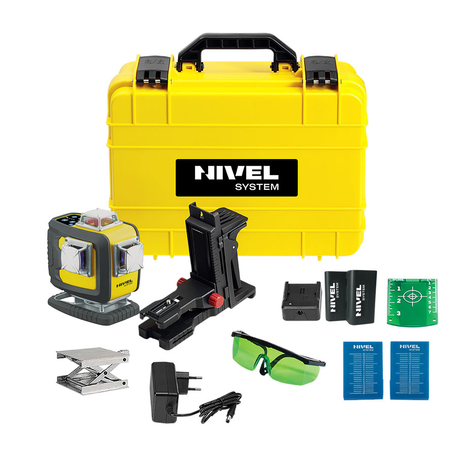 Lazerinis nivelyras Nivel System CL4D-B, 30 m (70 m su jutikliu) su stovu SJJ-M1 EX 1 Lazerinis nivelyras Nivel System CL4D-B, 30 m (70 m su jutikliu) su stovu SJJ-M1 EX 1