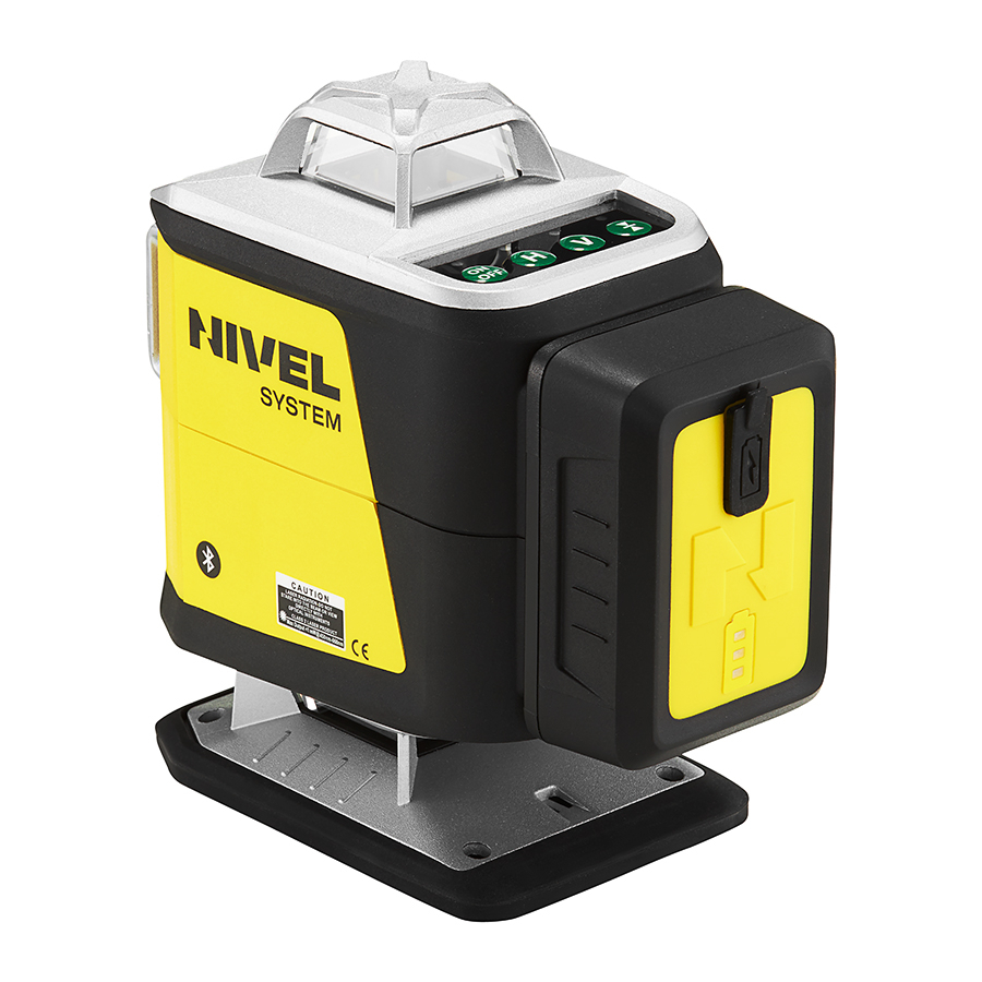 Lazerinis nivelyras Nivel System CL5G, 60m, žalias 3