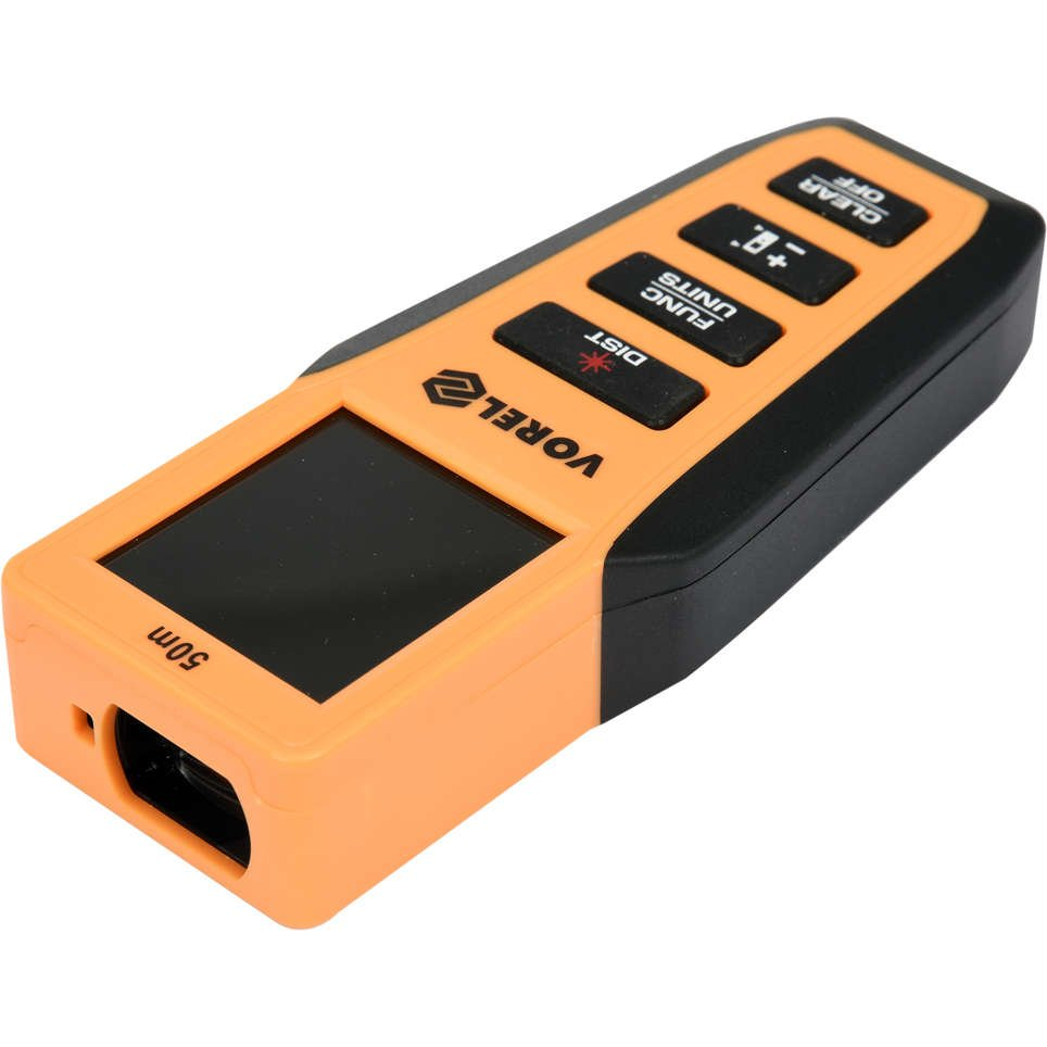 Lazerinis atstumo matuoklis Vorel, 0,2-50 m 1 Lazerinis atstumo matuoklis Vorel, 0,2-50 m 1