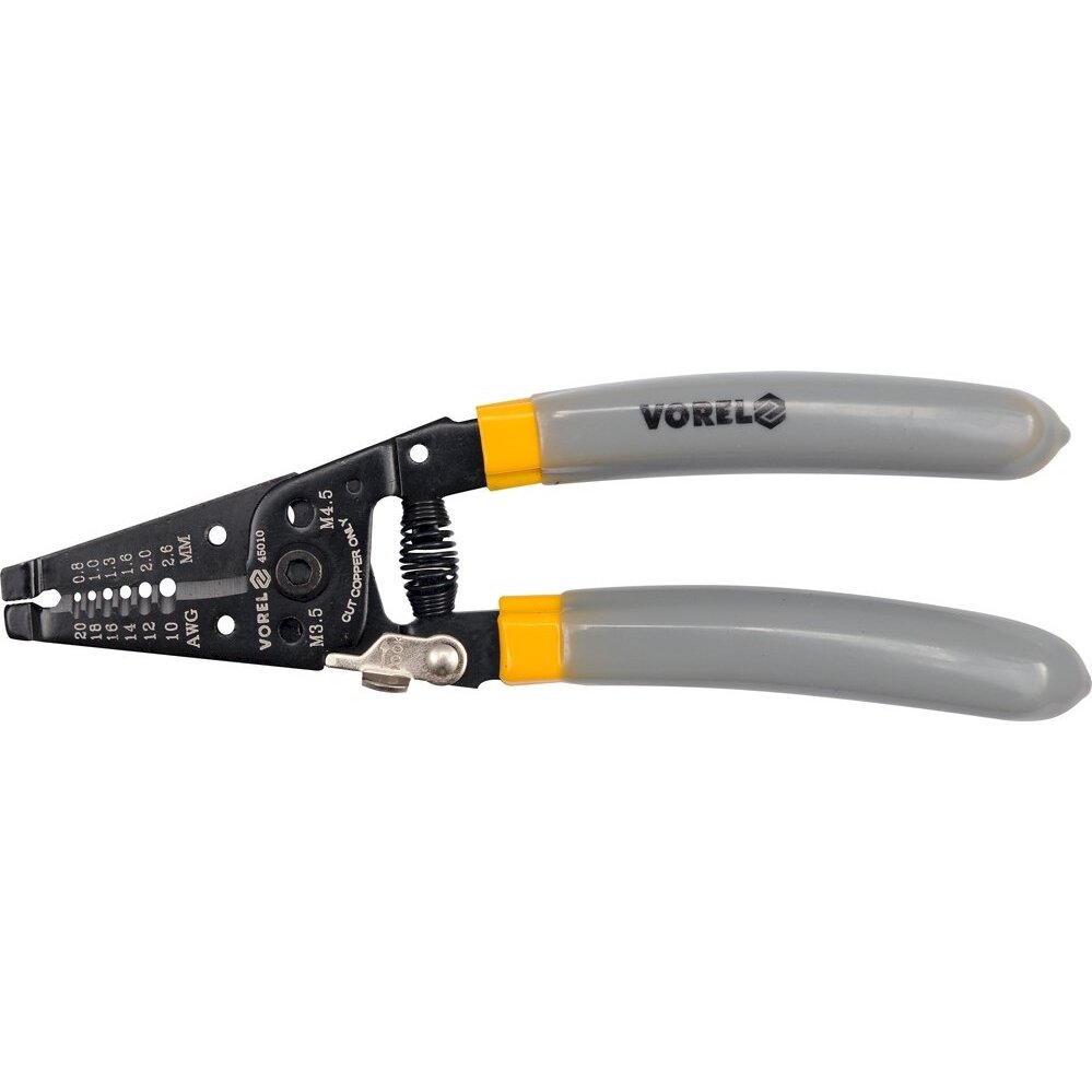 Laidų valymo replės | 185 mm (45010) Laidų valymo replės | 185 mm (45010)