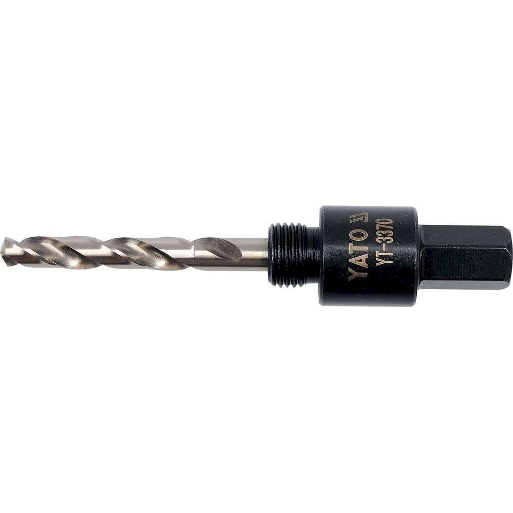 Laikiklis gręžimo karūnai 14-30 mm, 1/2", HEX antgalis (YT-3370) Laikiklis gręžimo karūnai 14-30 mm, 1/2", HEX antgalis (YT-3370)