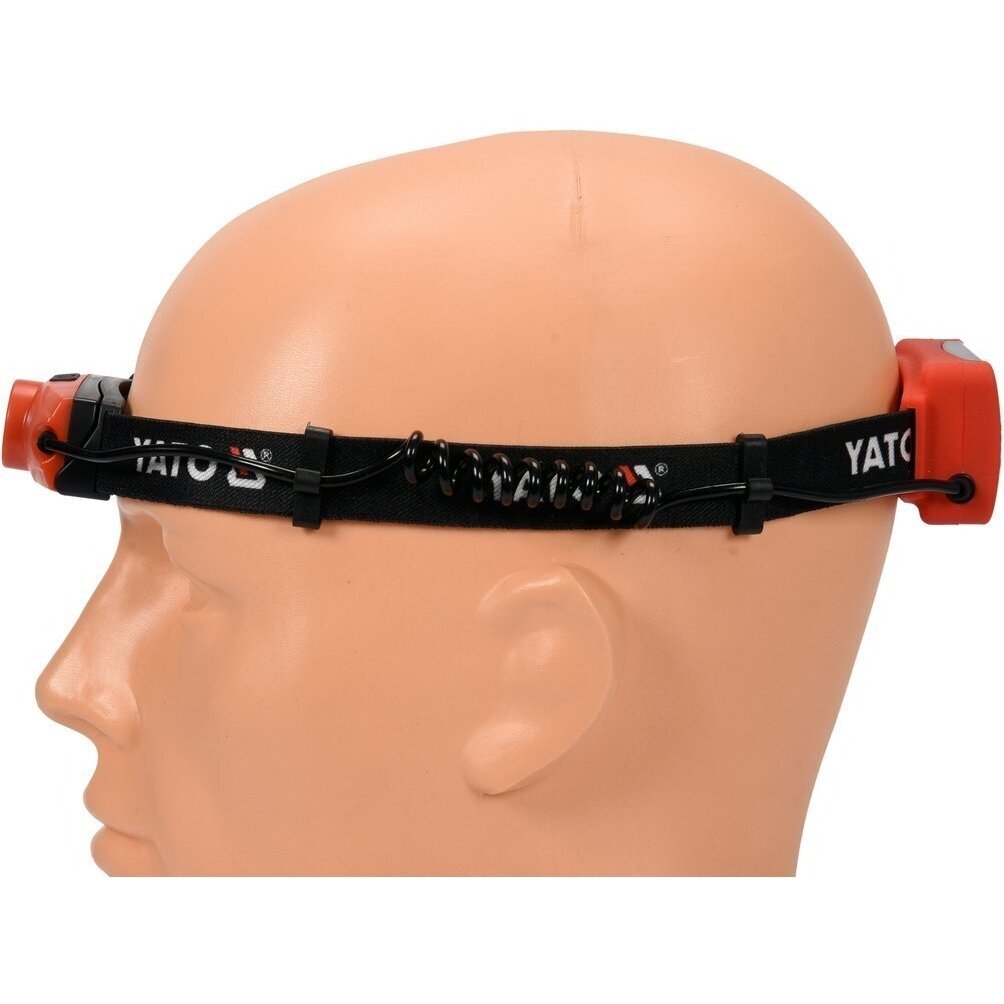 Lempa dedama ant galvos | 500LM / 70 m | 3XAAA, IP44 (YT-08595) 3 Lempa dedama ant galvos | 500LM / 70 m | 3XAAA, IP44 (YT-08595) 3