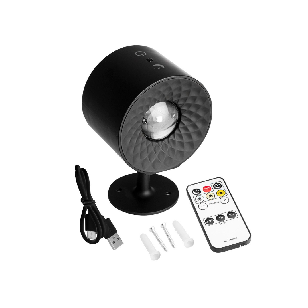 LED vidaus lempa + nuotolinio valdymo pultas 2500mAh