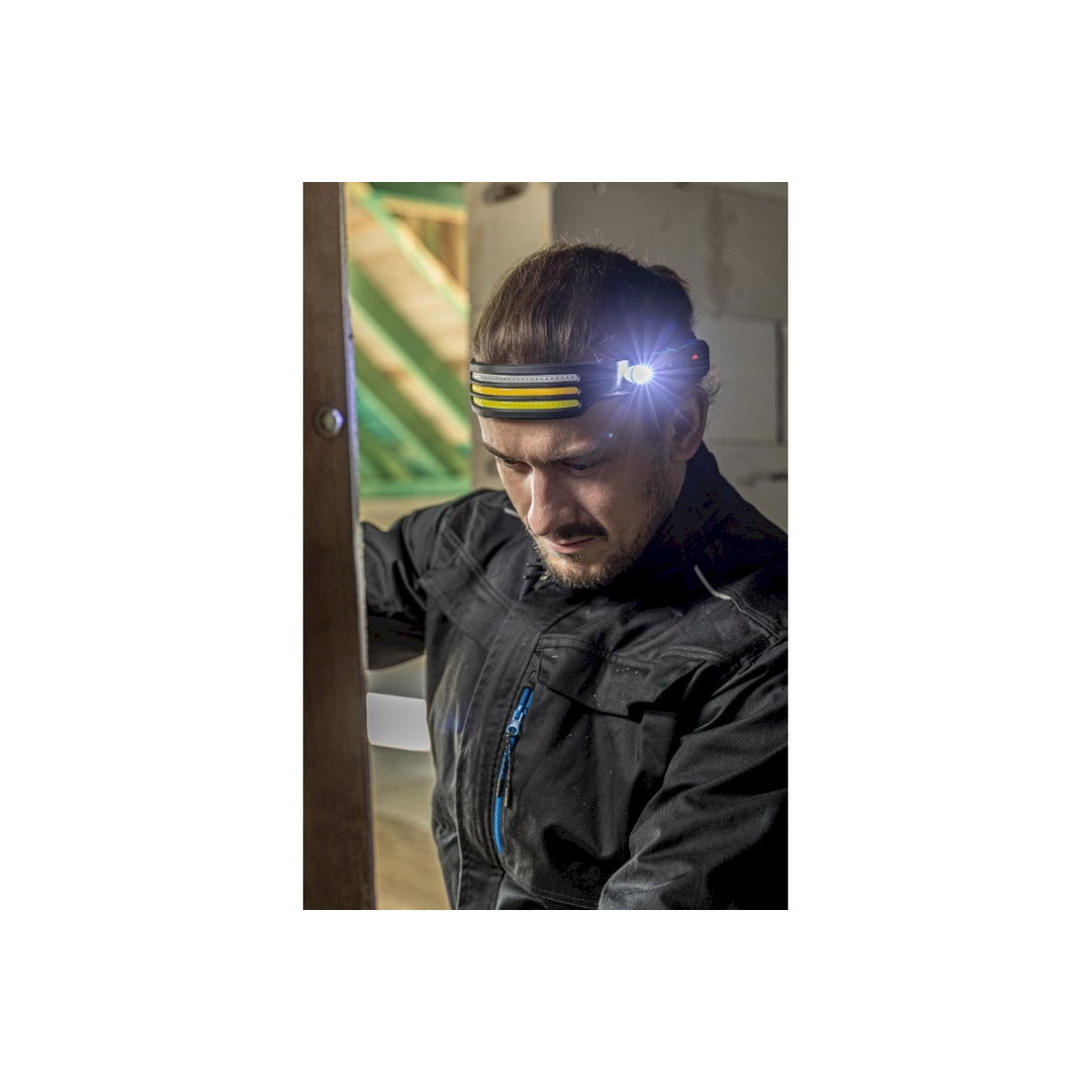 LED-COB lempa ant galvos 600LM (1200mAh) įkraunama 2 LED-COB lempa ant galvos 600LM (1200mAh) įkraunama 2