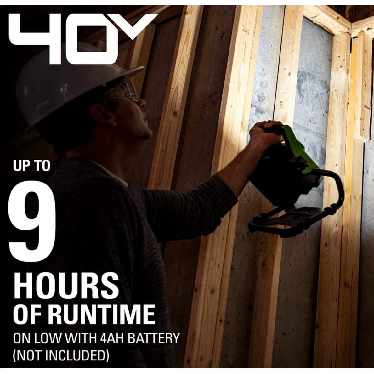 Akumuliatorinis LED šviestuvas Greenworks G24WL, 24 V, (tik įrankis) 7 Akumuliatorinis LED šviestuvas Greenworks G24WL, 24 V, (tik įrankis) 7