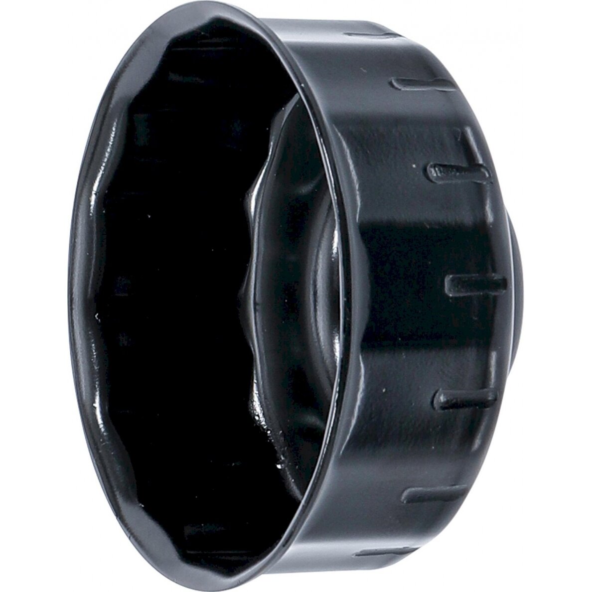 Lėkštelė tepalo filtrui | 15-kampų | Ø 75 - 77 mm | Audi, Ford, Isuzu, Mercedes-Benz, Opel, VW (1039-75-77)