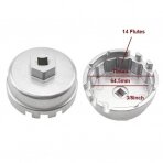 Lėkštelė tepalo filtrui | 14-kampų | Ø 64.5 mm | Toyota (OFW-65)