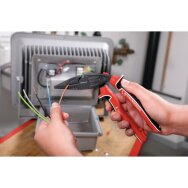 Lenktos elektrikų replės smailiais galais ROTHENBERGER 1000V Lenktos elektrikų replės smailiais galais ROTHENBERGER 1000V