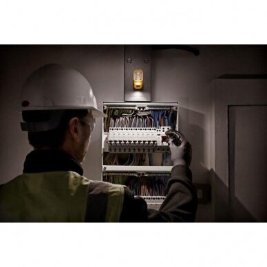 LED darbo lempa ir žibintuvėlis DeWalt DCL183-XJ, USB-C, 400lm 3 LED darbo lempa ir žibintuvėlis DeWalt DCL183-XJ, USB-C, 400lm 3