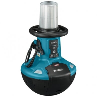 Akumuliatorinė LED lempa Makita ML010G, 40V/18V/AC, XGT/LXT Akumuliatorinė LED lempa Makita ML010G, 40V/18V/AC, XGT/LXT