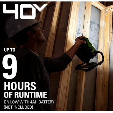 Akumuliatorinis LED šviestuvas Greenworks G24WL, 24 V, (tik įrankis) 7 Akumuliatorinis LED šviestuvas Greenworks G24WL, 24 V, (tik įrankis) 7