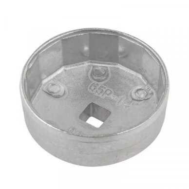 Lėkštutė tepalo filtrui 65mm 14 dantų 1
