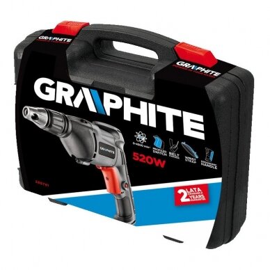 Elektrinis suktuvas GRAPHITE 58G791 (gipso kartonui) 2