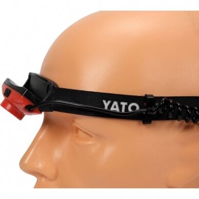 Lempa dedama ant galvos | akumuliatorinė | 500LM / 70 m | LI-ION 3,7V 1000MAH (YT-08596) 3 Lempa dedama ant galvos | akumuliatorinė | 500LM / 70 m | LI-ION 3,7V 1000MAH (YT-08596) 3