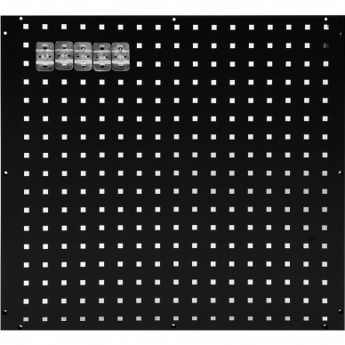 Perforuota plokštė dirbtuvių baldams Yato, 66 x 70 x 2 cm 1 Perforuota plokštė dirbtuvių baldams Yato, 66 x 70 x 2 cm 1