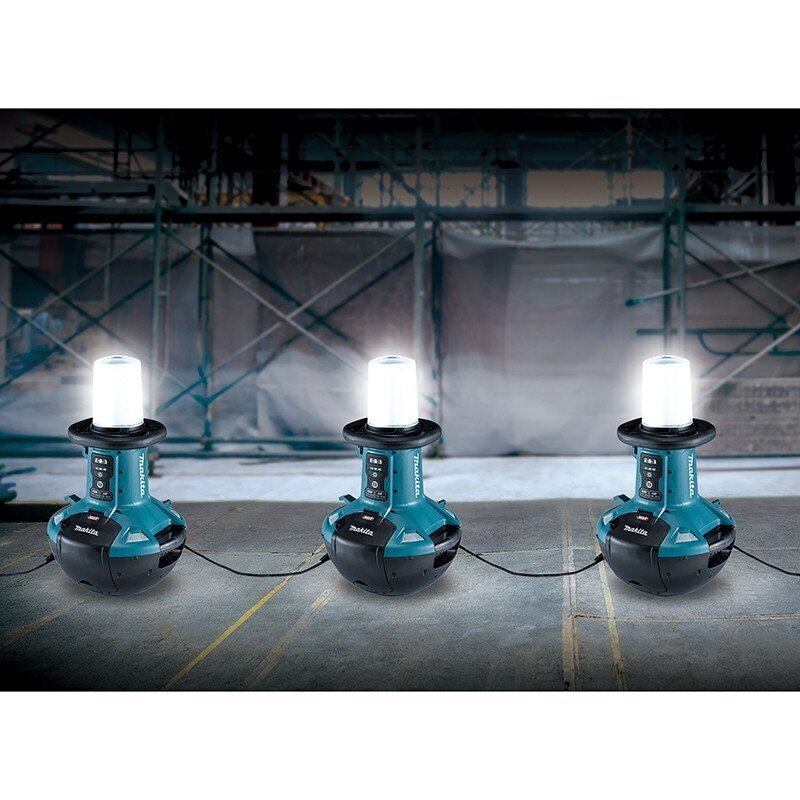 Akumuliatorinė LED lempa Makita ML010G, 40V/18V/AC, XGT/LXT 4 Akumuliatorinė LED lempa Makita ML010G, 40V/18V/AC, XGT/LXT 4