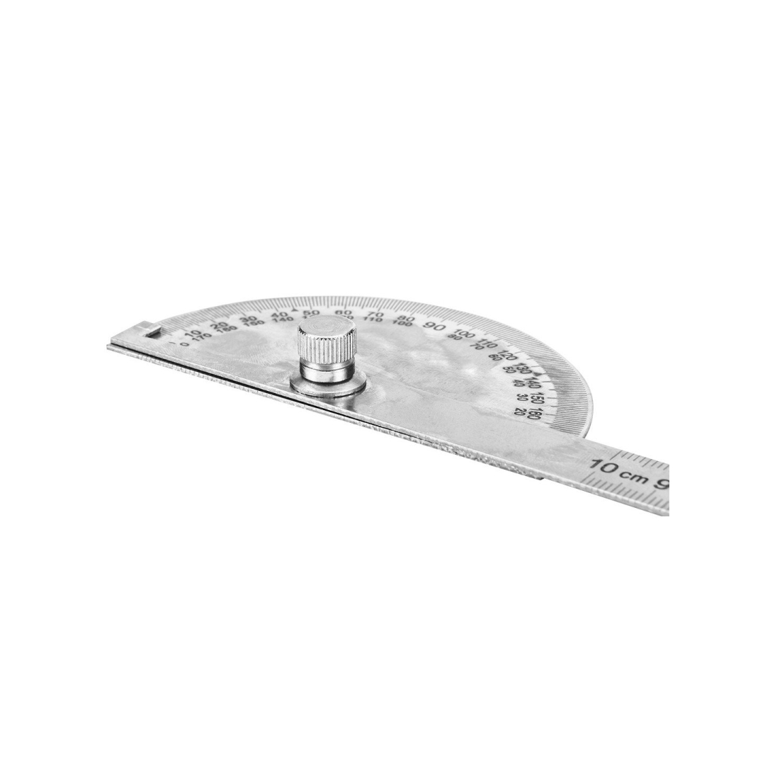 Liniuotė su kampainiu NEO, 10 cm, 180° 5