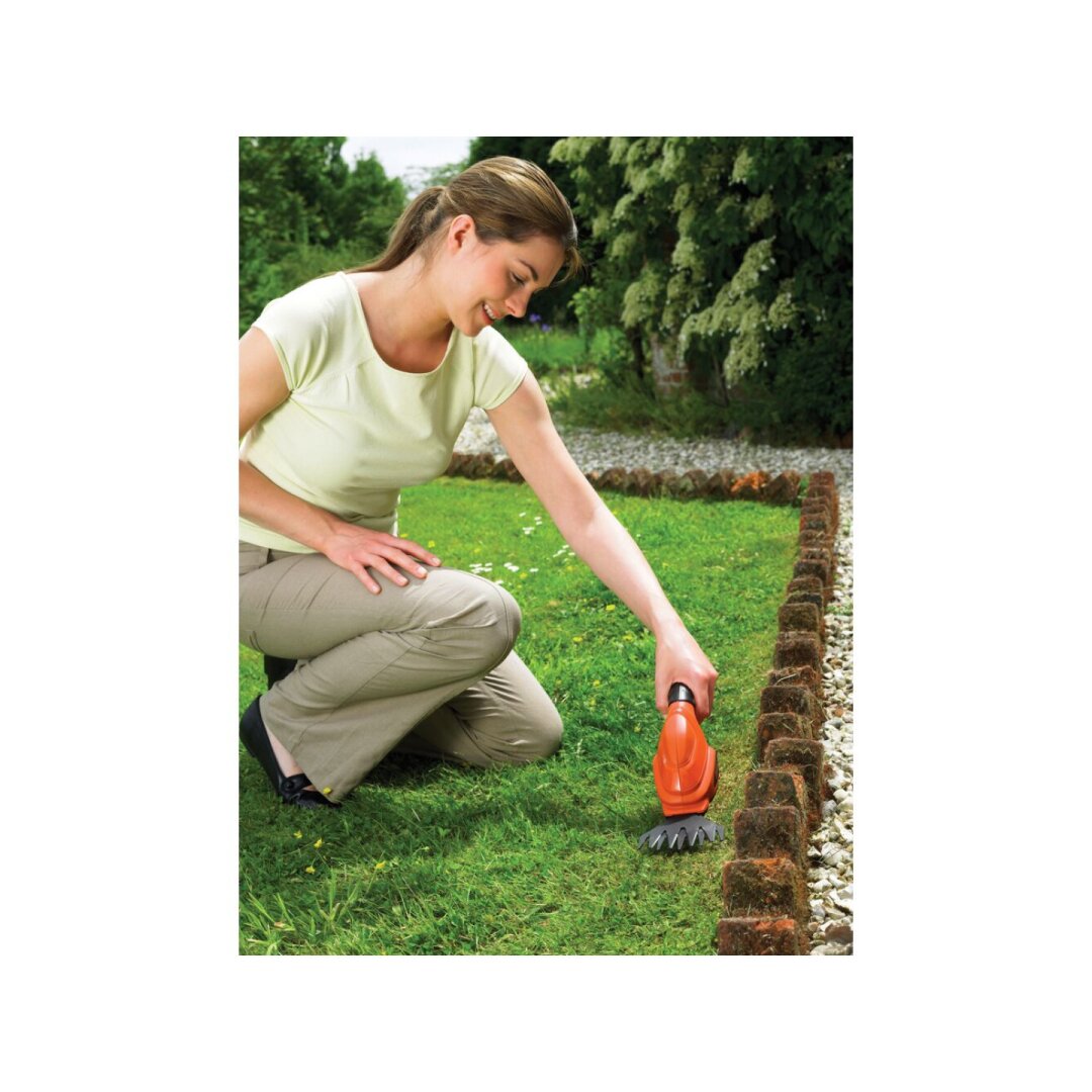 Lion žolės žirklės, GSL200-QW, Integruotas Akumuliatorius 1.1 AH, Black&Decker 5