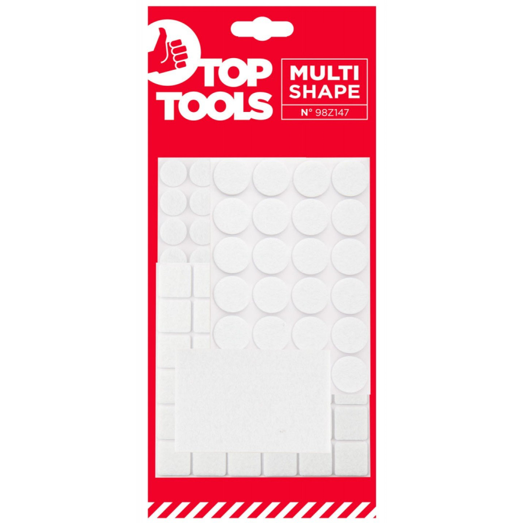 Lipnios juostelės, įvairios, 92 vienetai, baltos 1