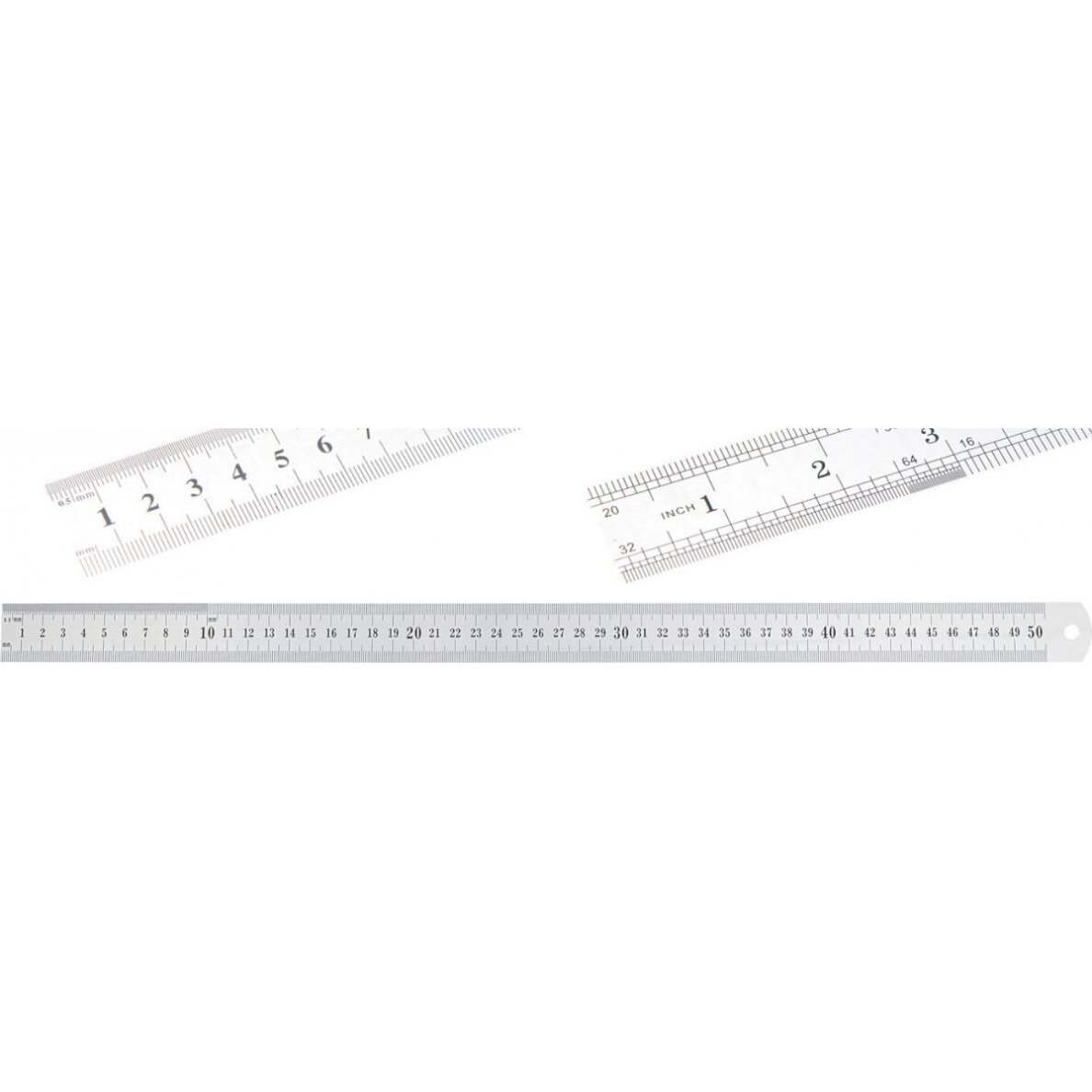 Liniuotė plieninė | lanksti | nerūdijantis plienas | 0,5 m (50889) Liniuotė plieninė | lanksti | nerūdijantis plienas | 0,5 m (50889)