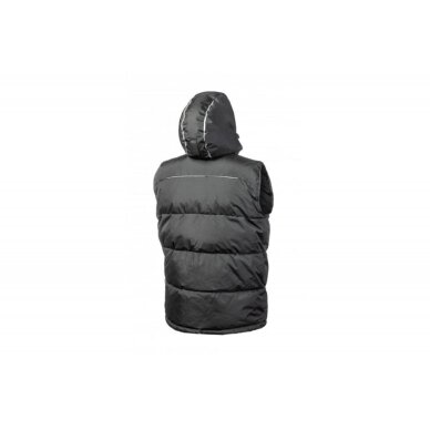 Liemenė su gobtuvu BORGER, juodos sp., L dydis 1