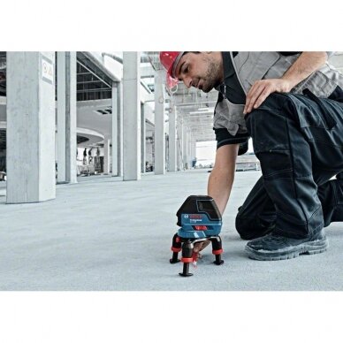 Linijinis lazerinis nivelyras Bosch GLL 3-50 + BM1 (0601063802) 3 Linijinis lazerinis nivelyras Bosch GLL 3-50 + BM1 (0601063802) 3