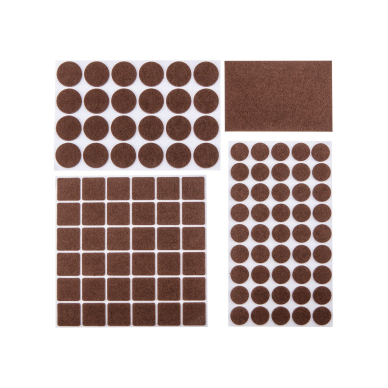 Lipnios juostelės, įvairios, 92 vienetai, rudos