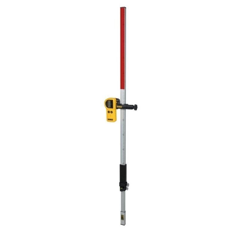 Lazerinio nivelyro liniuotė DeWalt DE0737, 2.4 m 2