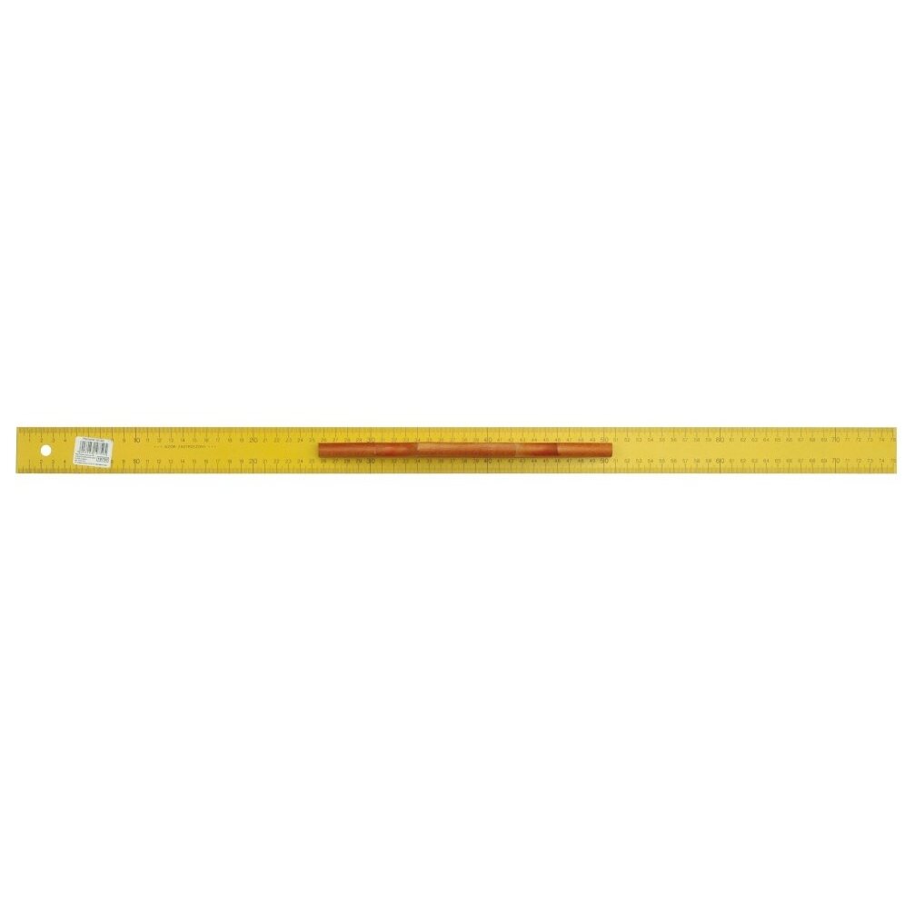 Liniuotė plieninė su medine rankena | 750 mm (19750)