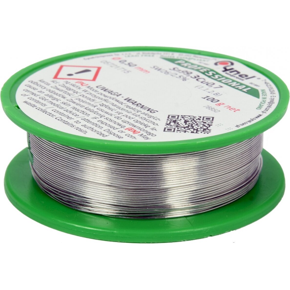 Lydmetalis be švino | Ø 0.5 mm | 100g (76850) Lydmetalis be švino | Ø 0.5 mm | 100g (76850)