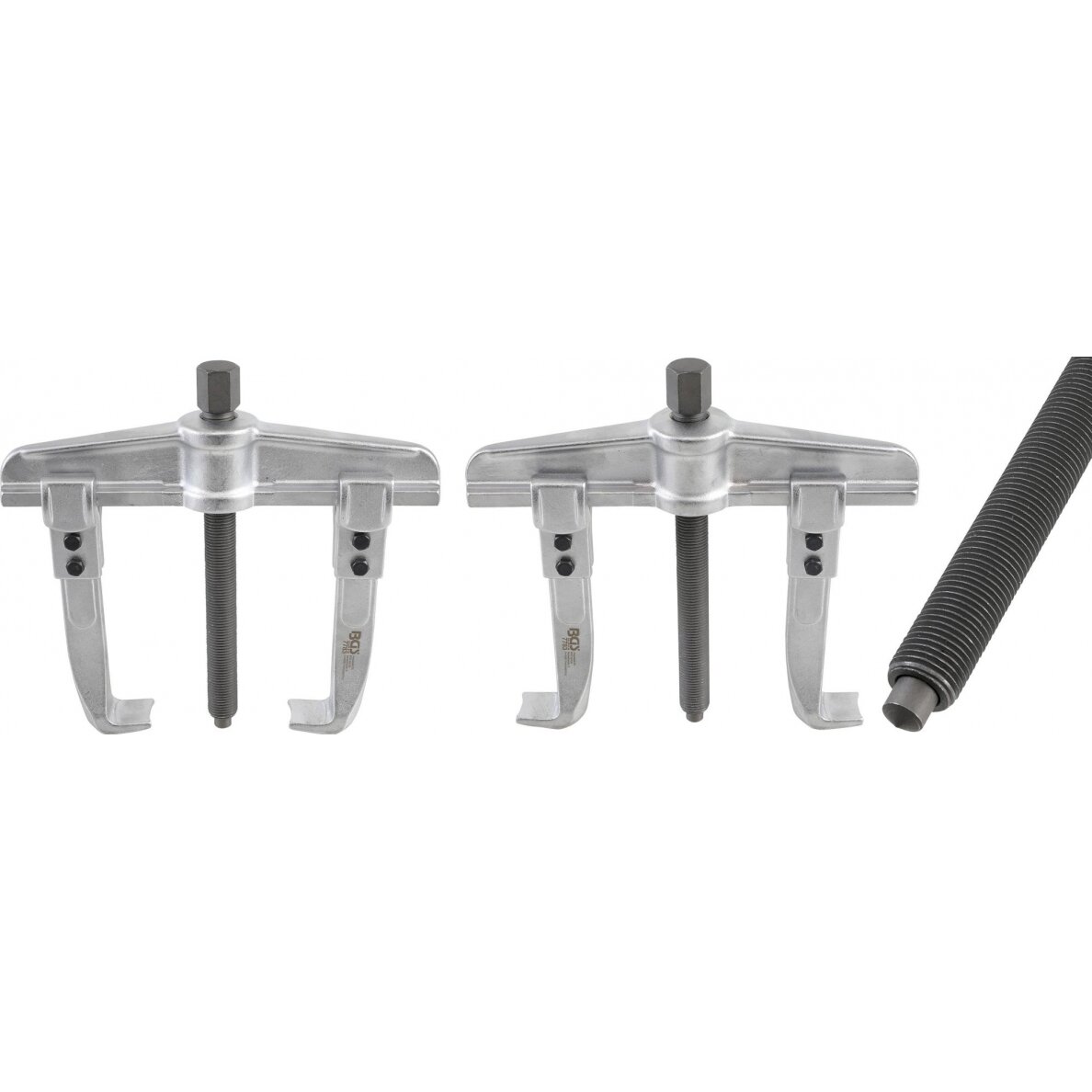 Lygiagretus guolių nuėmėjas, 2- kojis | smulkus sriegis | 40 - 200 mm (7783)