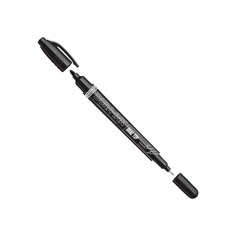 Markeris DURA-INK Dual Tip, 0.7 MM, Juod Markeris DURA-INK Dual Tip, 0.7 MM, Juod