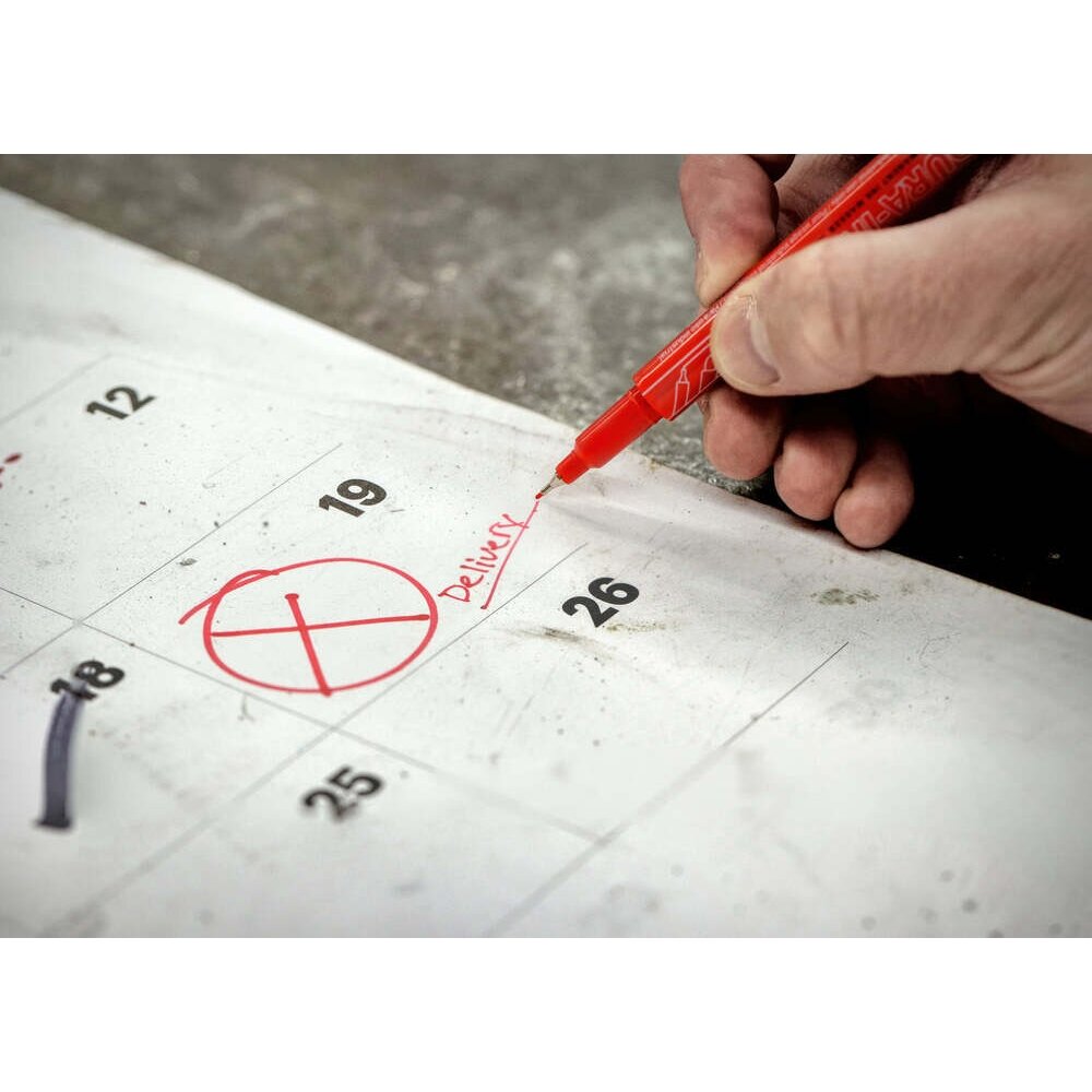 Markeris DURA-INK Dual Tip, 0.7 MM, Raud 2