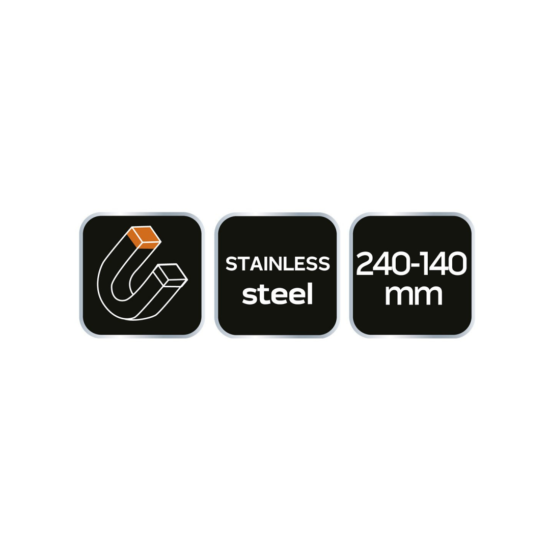 Magnetinis indas 245-145mm 8