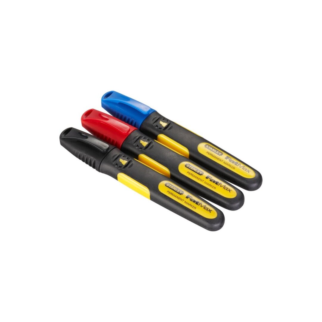 Markeriai STANLEY, 3 vnt 3 Markeriai STANLEY, 3 vnt 3