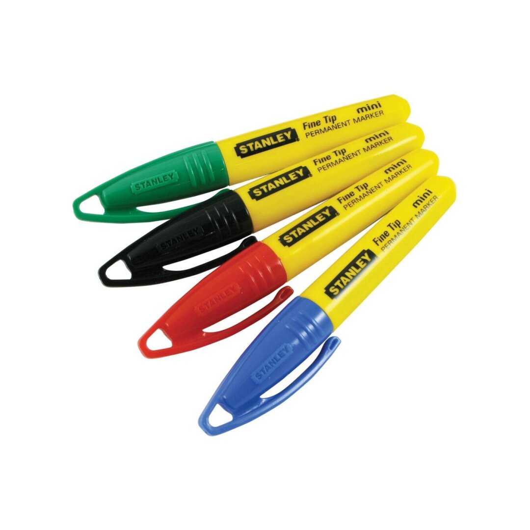 Markeris STANLEY, 9 cm, mėlyna/juoda/raudona 1 Markeris STANLEY, 9 cm, mėlyna/juoda/raudona 1