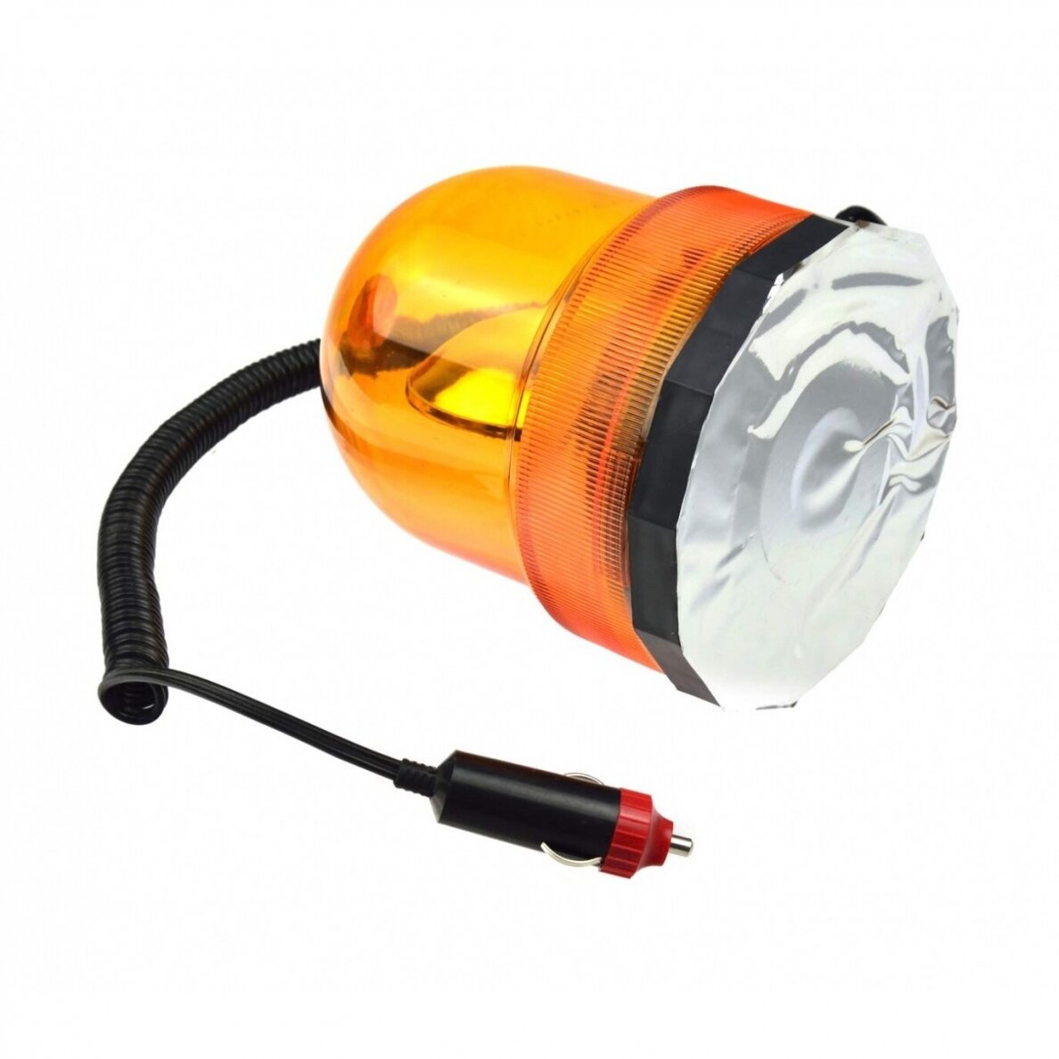 Automobilinė magnetinė įspėjamoji lemputė 360°, 12V 1 Automobilinė magnetinė įspėjamoji lemputė 360°, 12V 1