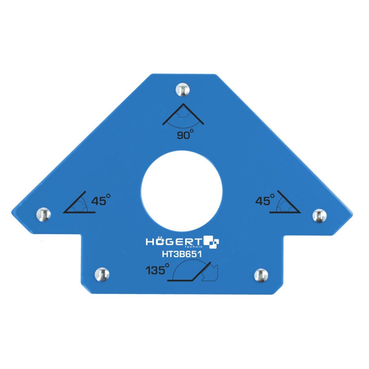 Magnetinis suvirinimo kampas su skyle iki 22,5kg Magnetinis suvirinimo kampas su skyle iki 22,5kg