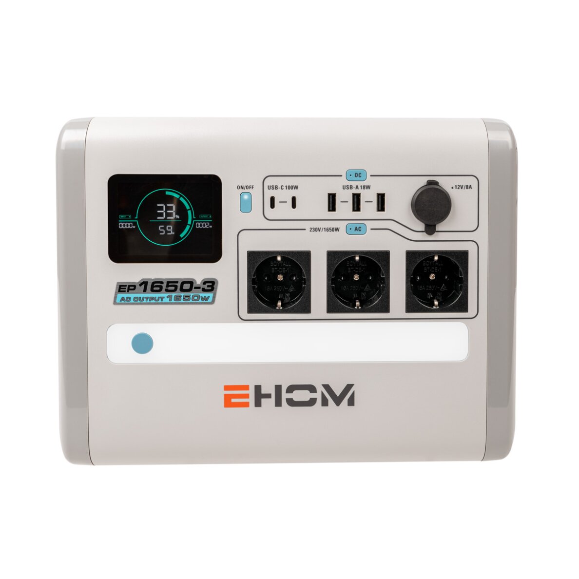 Maitinimo stotis Ehom Loncin EP1650-3, 1650 W 1 Maitinimo stotis Ehom Loncin EP1650-3, 1650 W 1