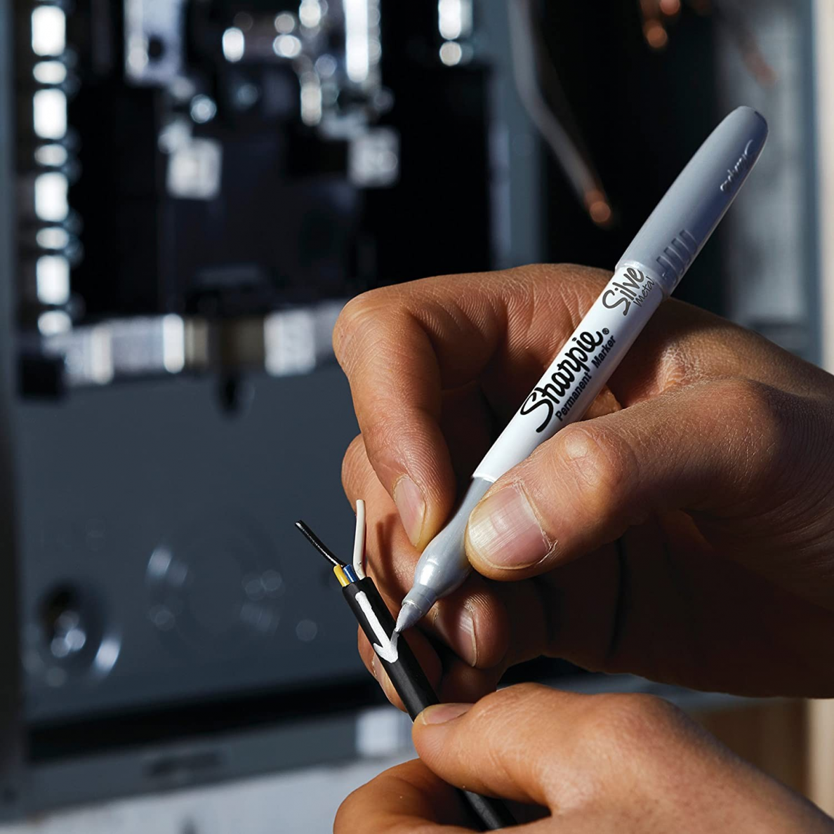 Markeris „Sharpie" sidabrinis 1 Markeris „Sharpie" sidabrinis 1