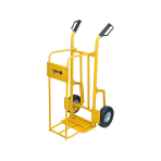 Malkų transportavimo vežimėlis | su pripučiamais ratais | 200 kg (78657)