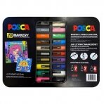 Markerių rinkinys POSCA 20vnt. met. dėž.