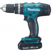 Akumuliatorinis smūginis gręžtuvas MAKITA DHP453SYE, 18 V, 2x 1,5 Ah Li-ion