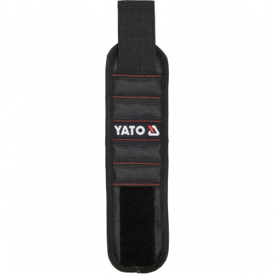 Magnetinė apyrankė Yato, 5 magnetai 2 Magnetinė apyrankė Yato, 5 magnetai 2