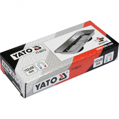 Magnetinė lėkštelė Yato, 152 x 68 x 16 mm 4 Magnetinė lėkštelė Yato, 152 x 68 x 16 mm 4