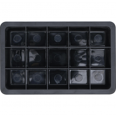 Magnetinė dėžutė BGS-technic, 15 skyrių, 120 x 190 mm 1 Magnetinė dėžutė BGS-technic, 15 skyrių, 120 x 190 mm 1