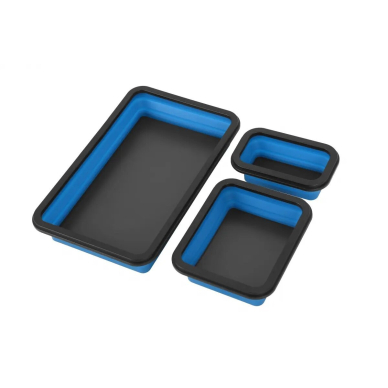 Magnetinės lėkštutės, guminės 3vnt. 1