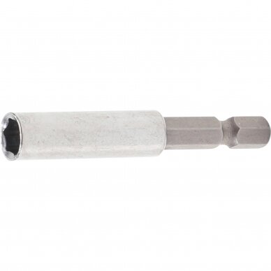 Magnetinis antgalių laikiklis | išorinis šešiakampis BGS-technic 1/4", 60mm 1 Magnetinis antgalių laikiklis | išorinis šešiakampis BGS-technic 1/4", 60mm 1