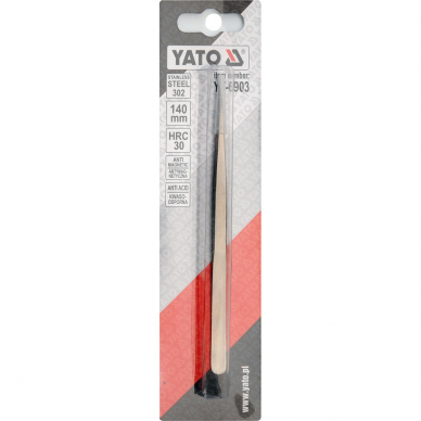 Pincetas Yato, 140 mm 1 Pincetas Yato, 140 mm 1