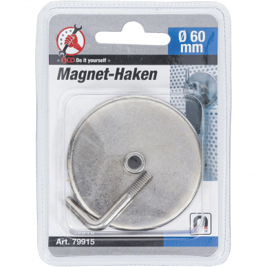 Magnetinis kablys BGS-technic, Ø 60 mm 4 Magnetinis kablys BGS-technic, Ø 60 mm 4